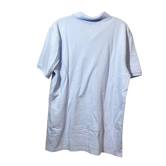 GAP Blue Polo Shirt Classic Short Sleeve - Picture 2 of 8